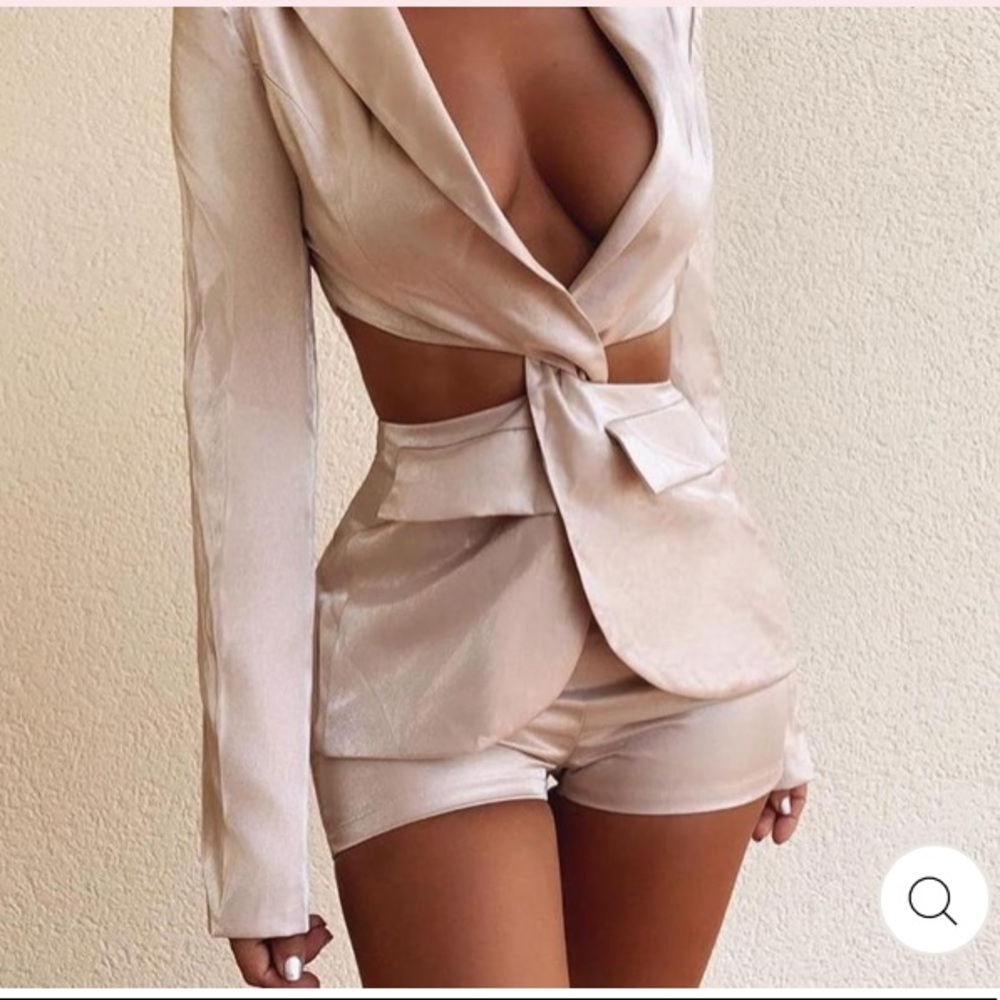 2 piece blazer set